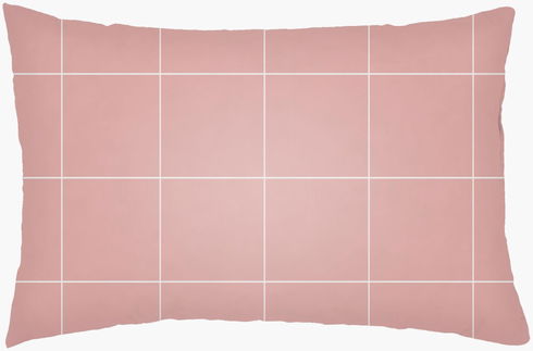 Gridwork Lumbar Pillow