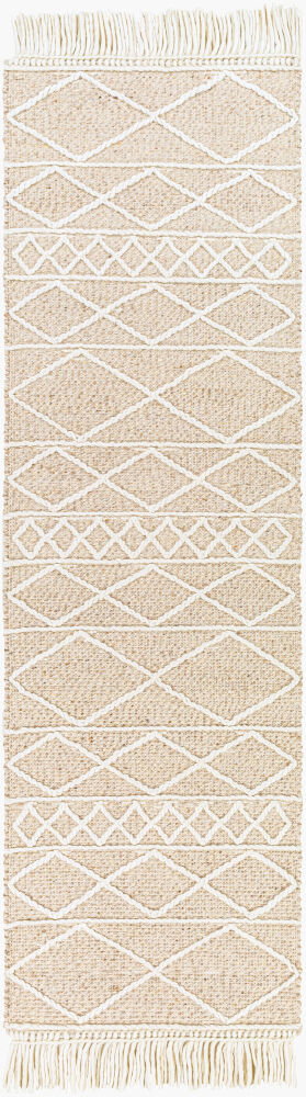 Uttar Handmade Rug, by Surya, 8' length x 2'6" width