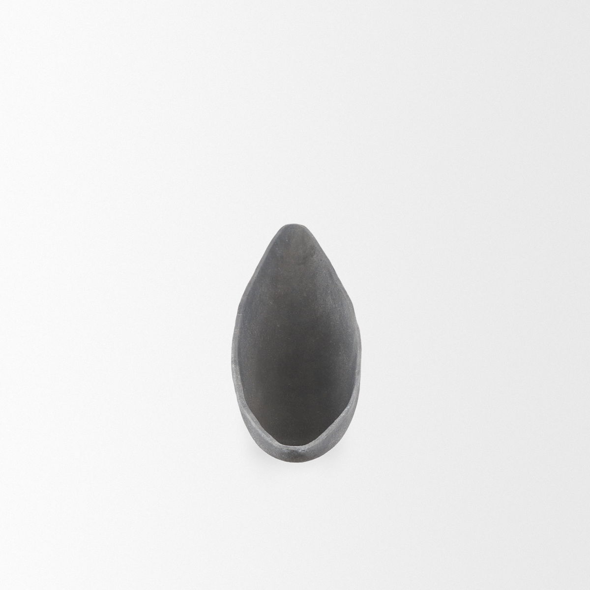 Piero Small Concrete Finished Metal Decorative Bowl, by Mercana, 31.5" length x 5" width x 4" height View 4