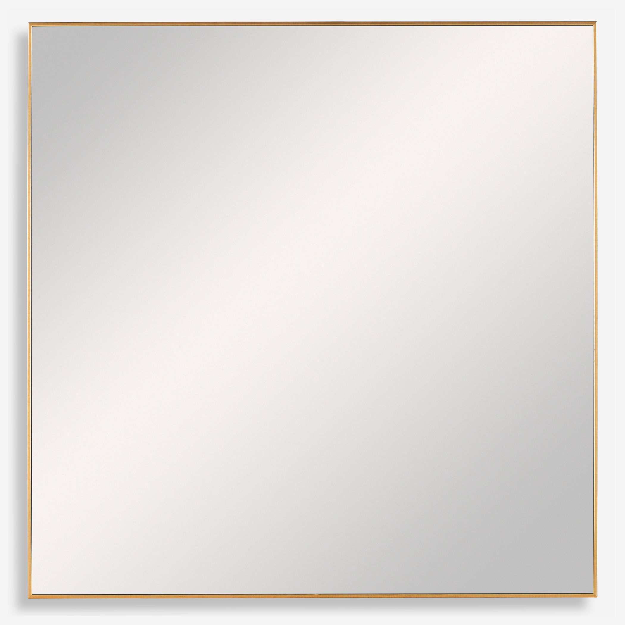 Alexo Gold Square Mirror large image 