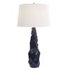 Kavos Geometric Blue Table Lamp, by Uttermost, 16" width x 31" height x 16" depth thumbnail 1