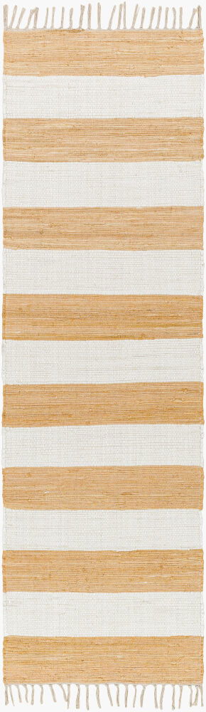 Cotone Handmade Rug, by Surya, 8' length x 2'6" width