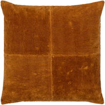 Online Designer Combined Living/Dining Corduroy Quarters CDQ-006 18"H x 18"W Pillow Kit