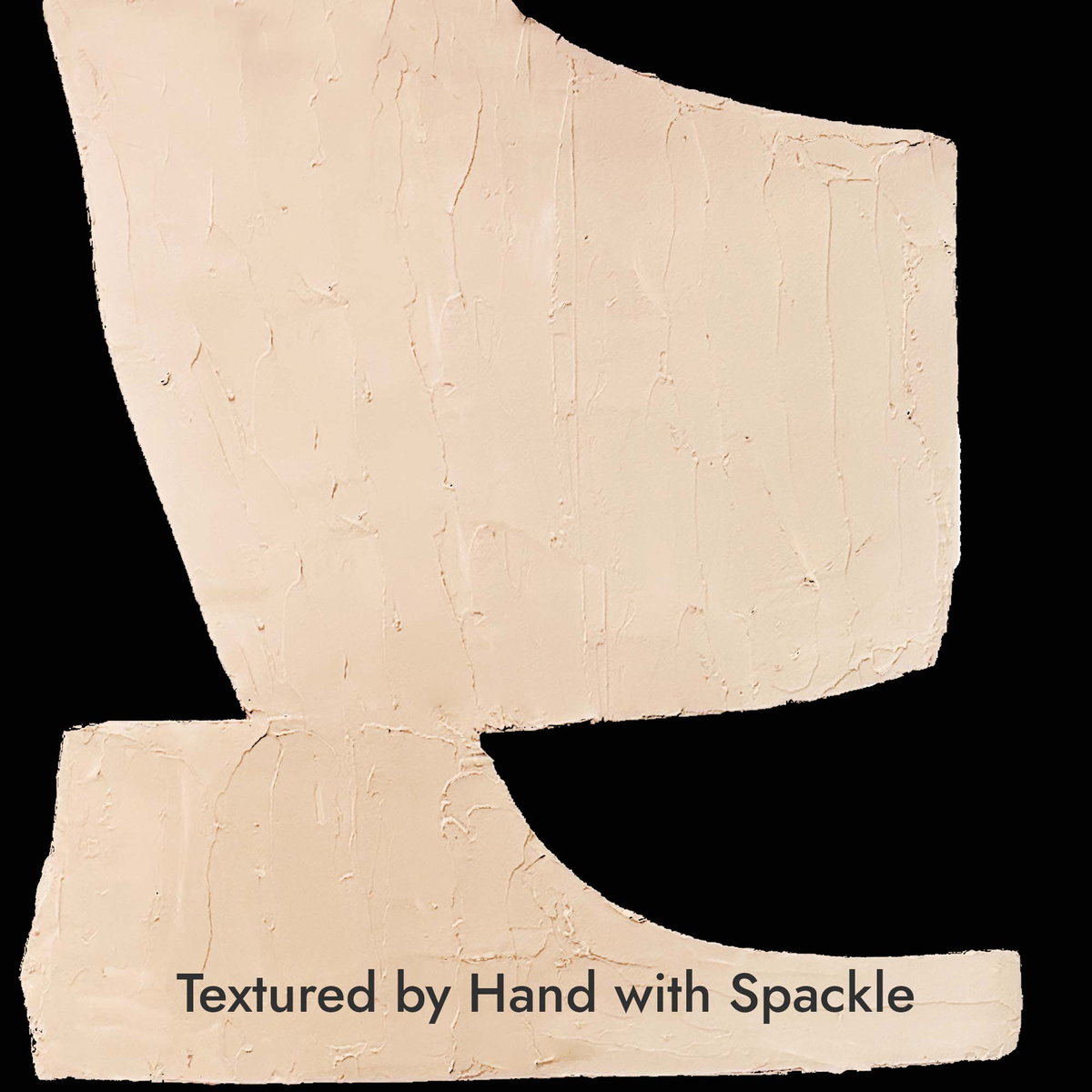 Puzzle of Forms (Beige Spackle), Art by Oliver Gal,  30x30 View 3