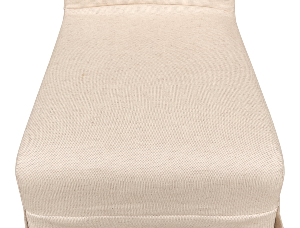 Draped Side Chair, by Sarreid, 2' length x 1'4" width x 3'4" height View 5