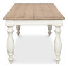 Brie Dining Table, Ant.White/Natural Top thumbnail 2