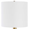 Ezra Brass Buffet Lamp, Table Lamp by Uttermost, 9" width x 37" height x 9" depth thumbnail 6