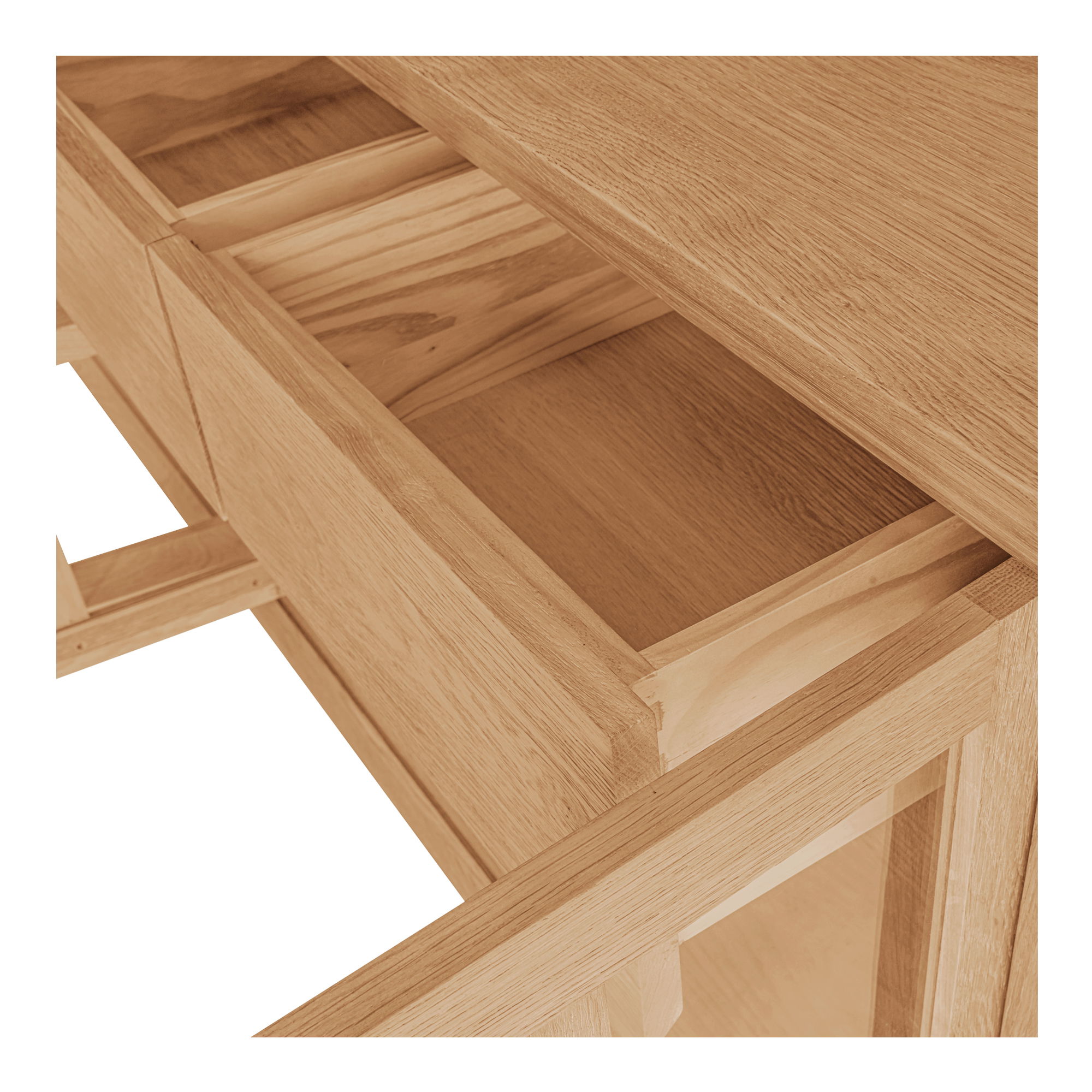 Raymond Sideboard Natural, Cabinets & Sideboard by Moe's Home, 78" width x 32" height x 20" depth View 7