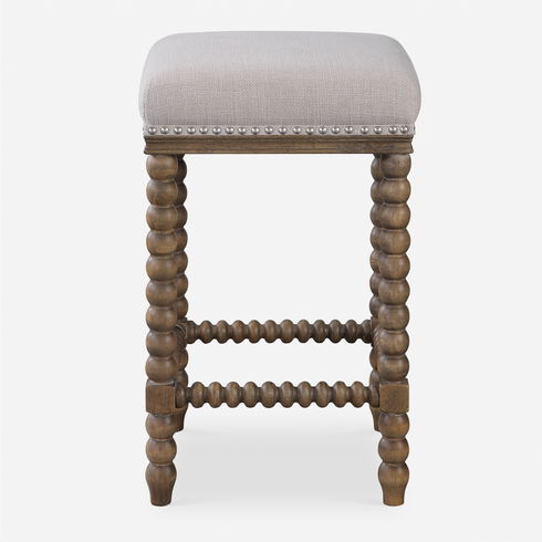 Pryce Wooden Counter Stool