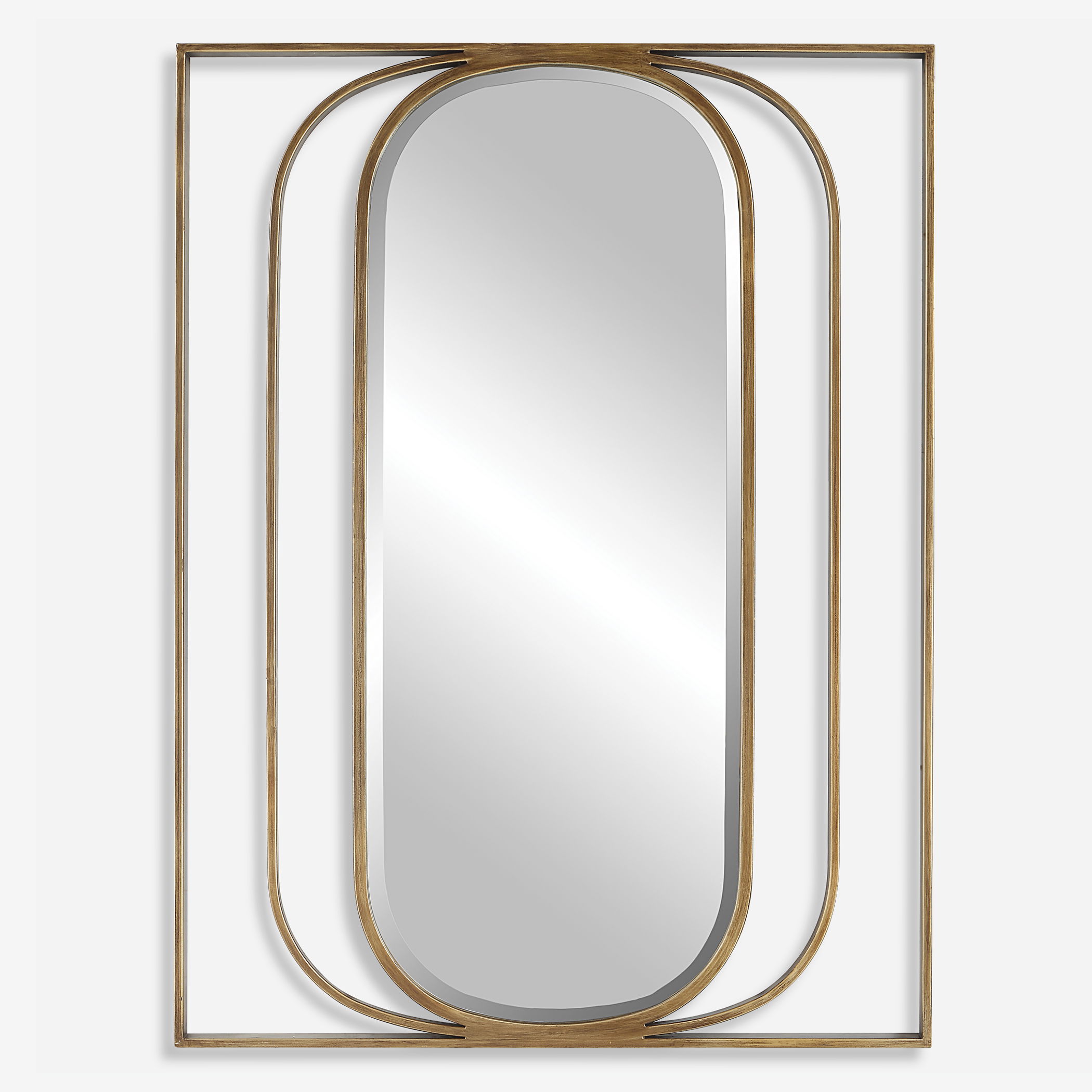 Replicate Contemporary Oval Mirror large image 