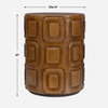 Alson Geometric Accent Table, Side & End Table by Uttermost, 14" width x 18" height x 14" depth thumbnail 3