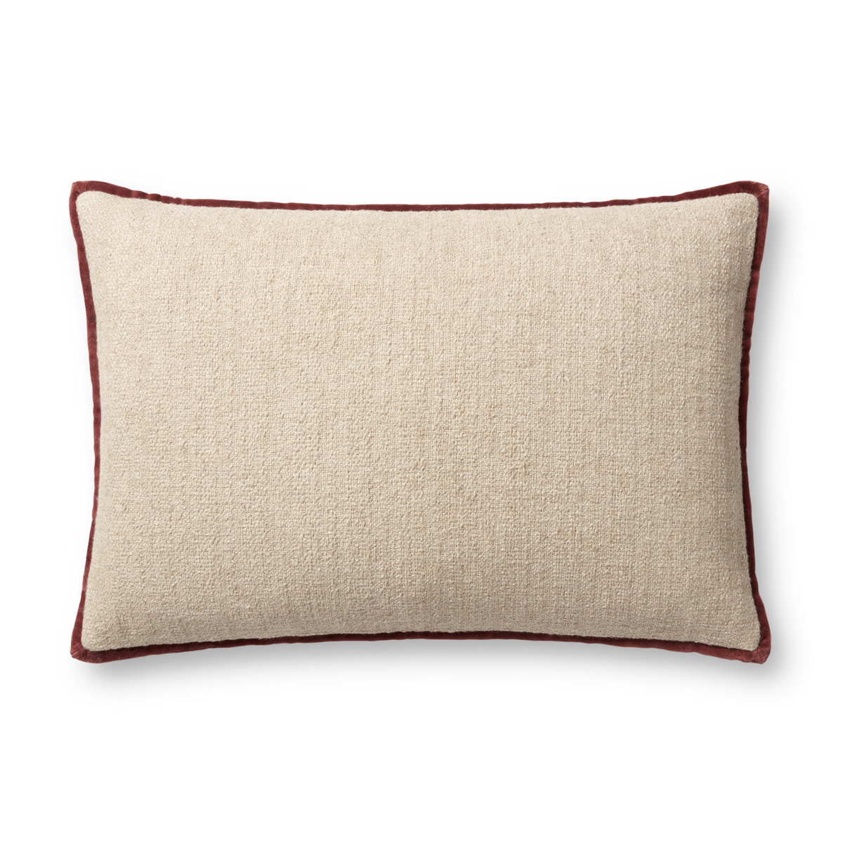 Amber Lewis x Loloi Aveline Pillow, Decorative Pillow, 16" length x 26" width View 1