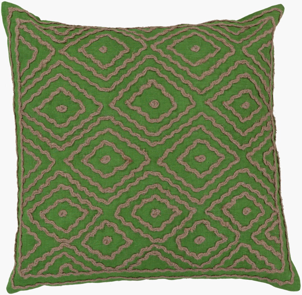 Atlas Accent Pillow, Decorative Pillow by Surya, 18" length x 18" width