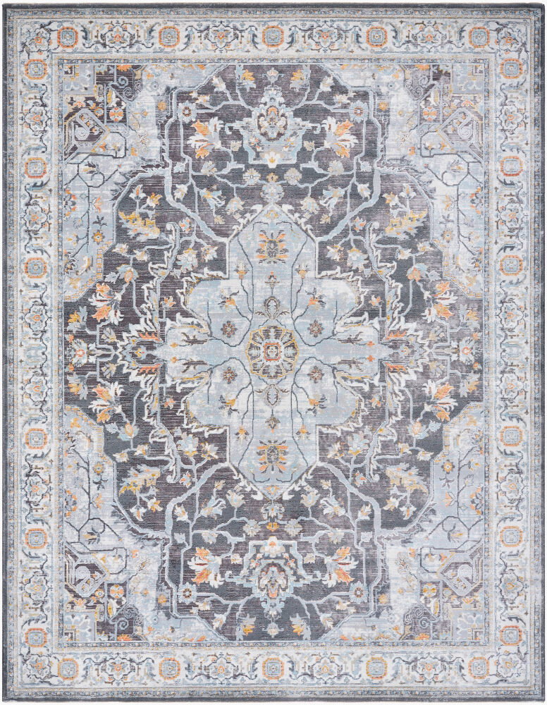 Hassler Machine Woven Rug, by Surya, 1'3.75" length x 1'3.75" width