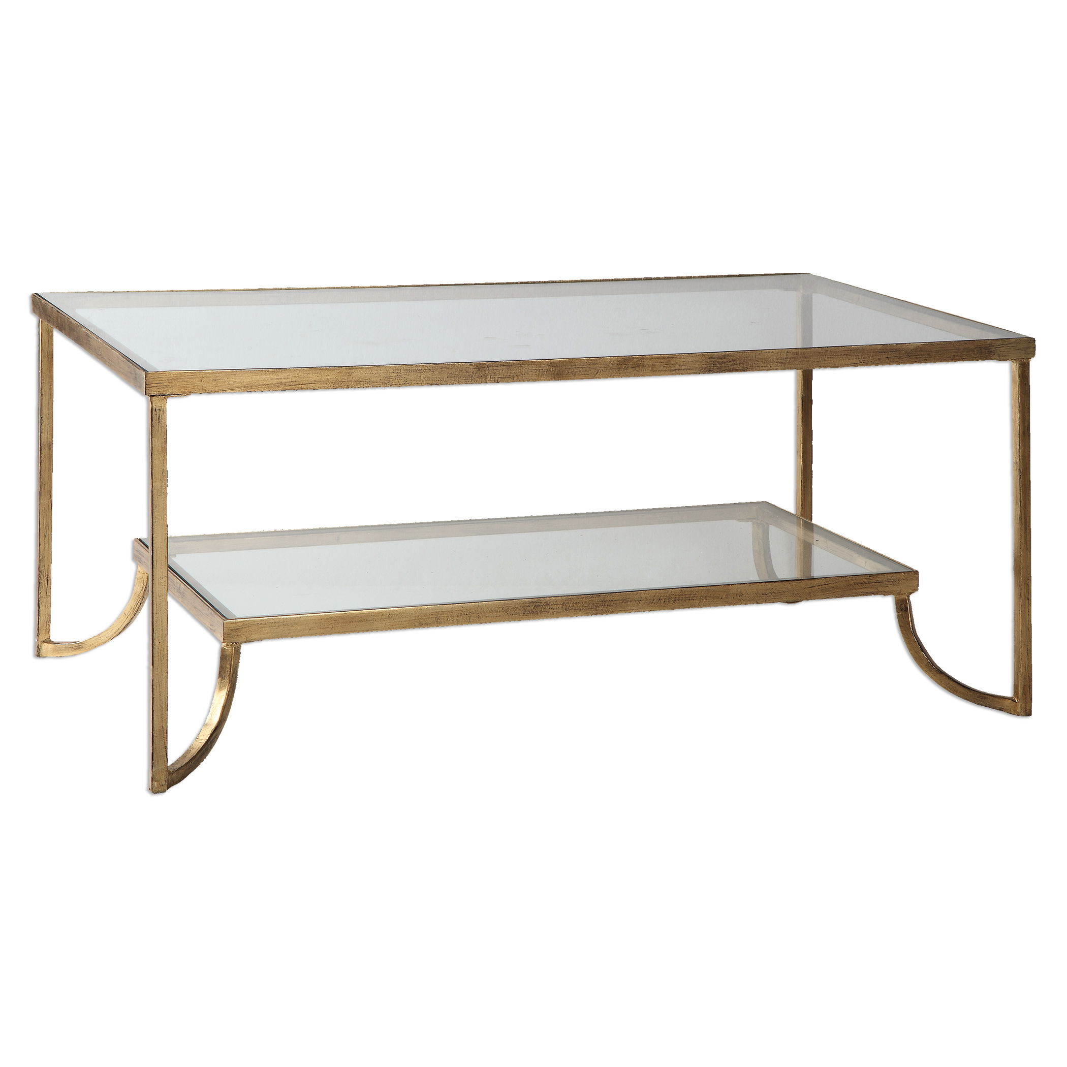 Katina Gold Leaf Coffee Table large image 