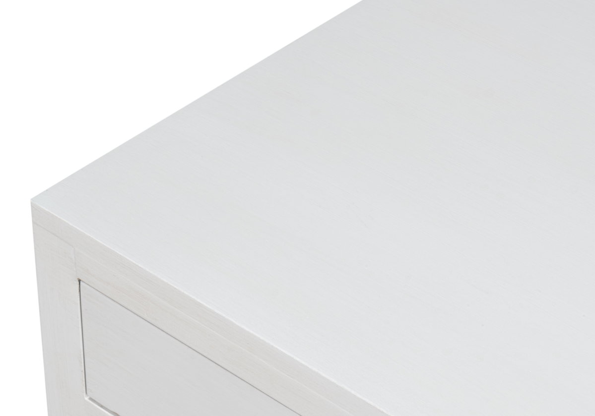 Windy Single Drawer Side Table, by Sarreid, 1'6" length x 1'10" width x 2'3" height View 11