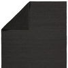 Rectangle Maverick Solid Color Hand Loomed Polypropylene/Polyester Indoor/Outdoor Area Rug in Char thumbnail 2