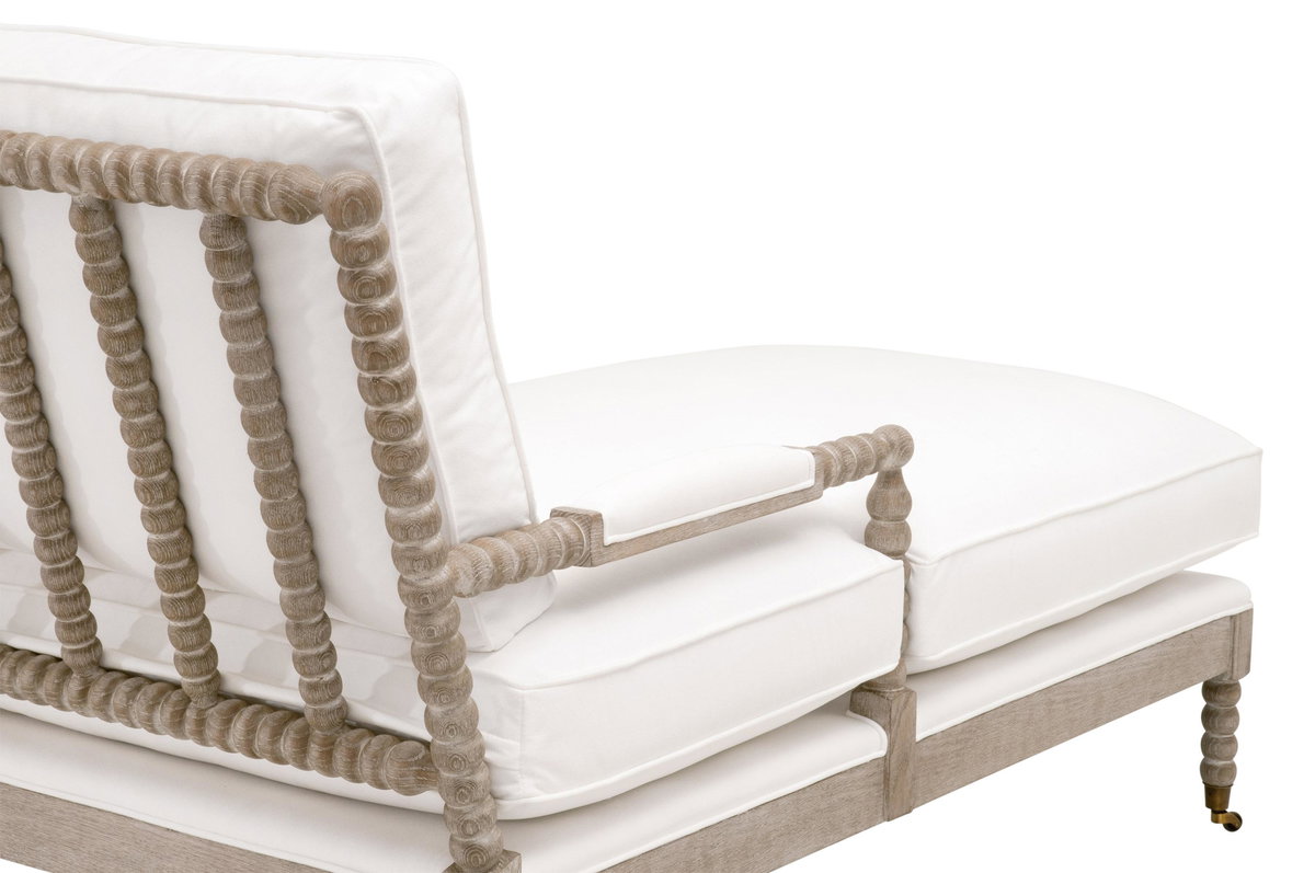 Rouleau Chaise Lounge, Accent Chair by Essentials for Living, 31.5" width x 38.5" height x 67" depth View 7