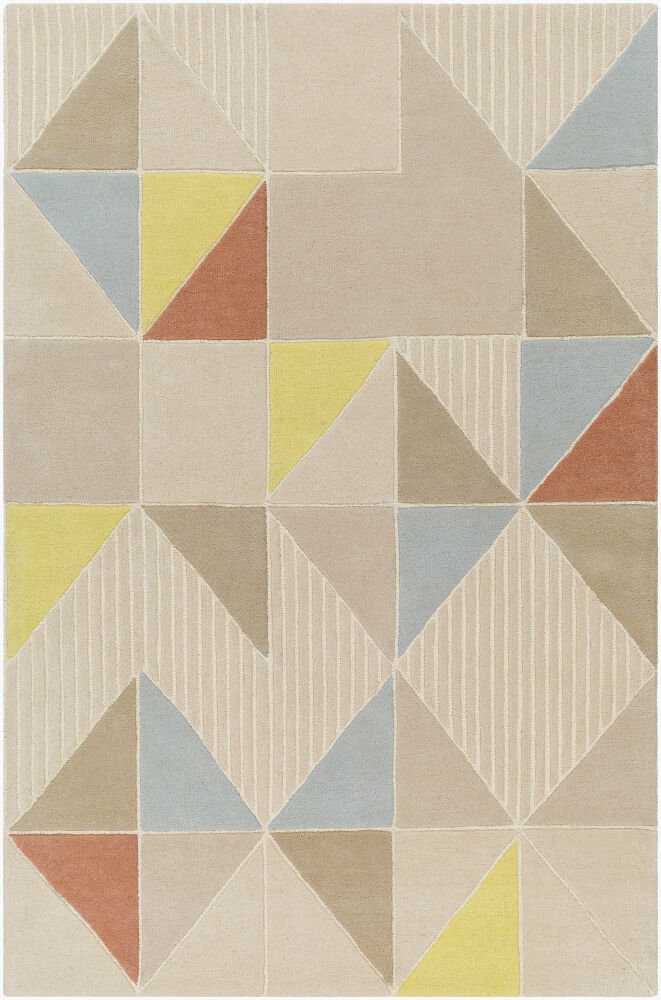 Tallinn Handmade Rug, by Surya, 1'6" length x 1'6" width
