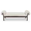 Cardero Daybed Ivory, Chaise Lounges & Daybed by Moe's Home, 74.5" width x 23.5" height x 30" depth thumbnail 1