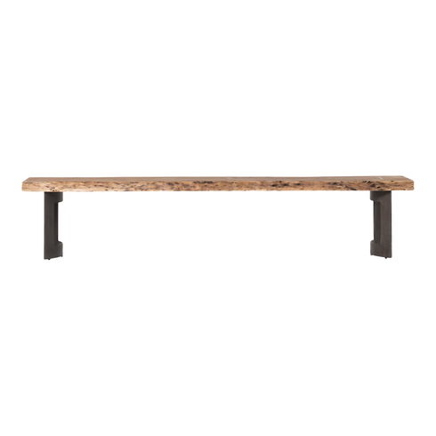 Bent Bench Large Brown