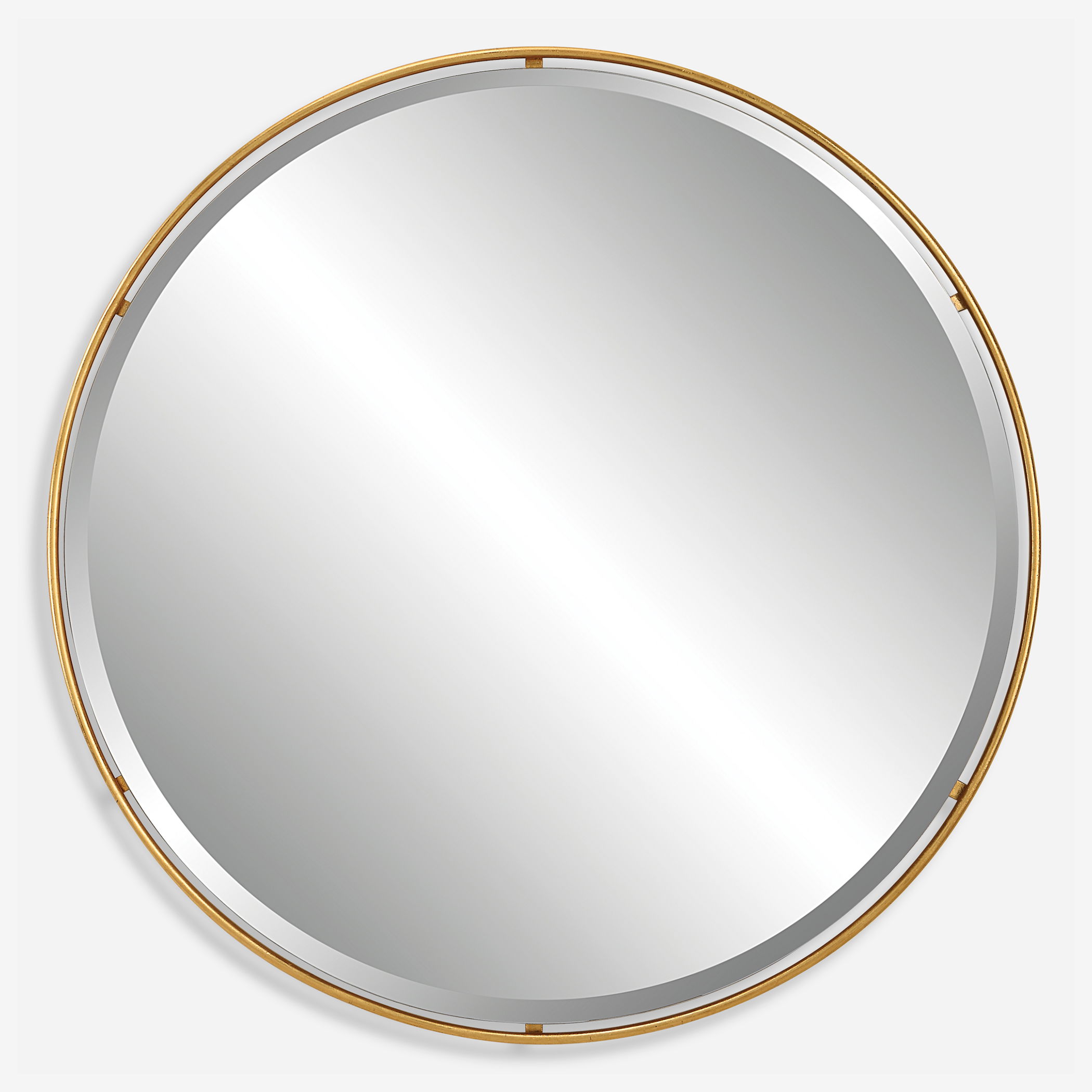 Canillo Gold Round Mirror large image 