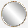 Canillo Gold Round Mirror thumbnail 0