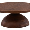 Amberlyn Coffee Table Brown, by Dovetail, 42" width x 16.2" height x 42" depth thumbnail 3
