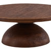 Amberlyn Coffee Table Brown, by Dovetail, 42" width x 16.3" height x 42" depth thumbnail 3