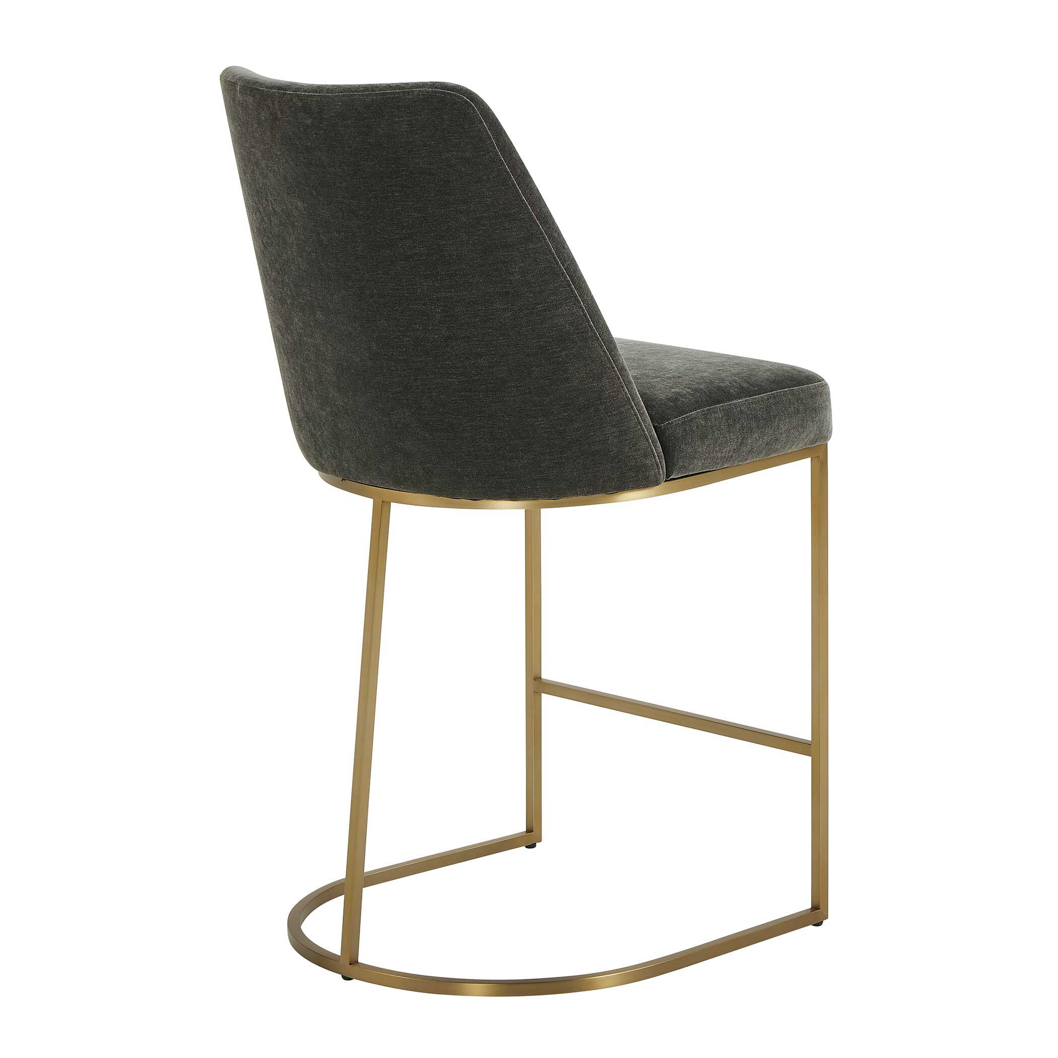 Hanni Charcoal Counter Stool, Furniture by Uttermost, 20.25" width x 40" height x 24.5" depth View 6