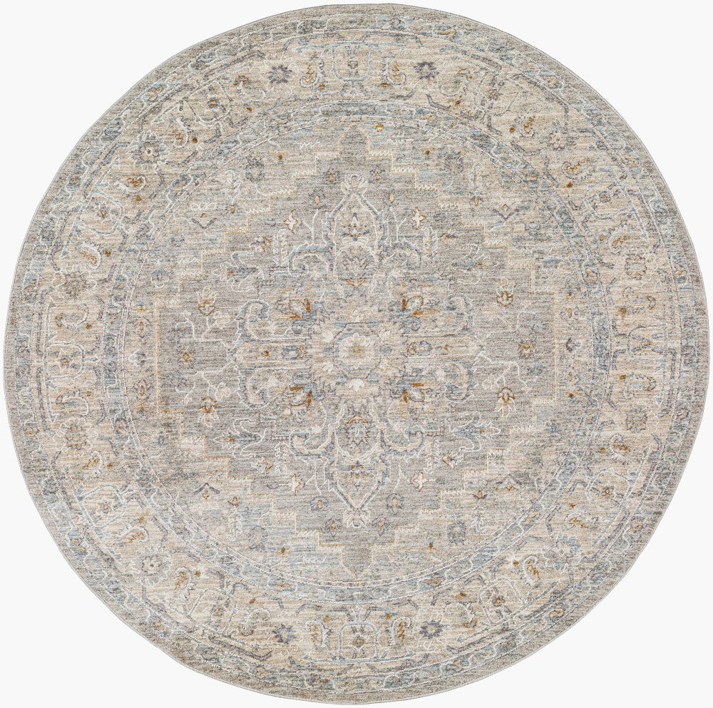 Avant Garde Machine Woven Rug, by Surya, 5'2.99" length x 5'2.99" width