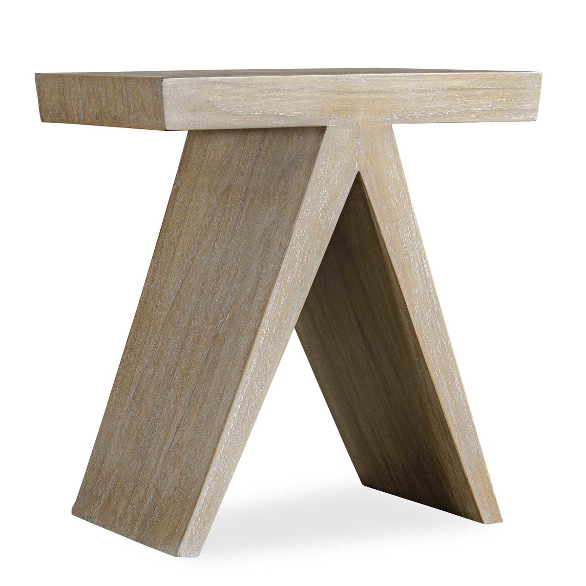 Pruitt Modern Accent Table, Side & End Table by Uttermost, 22.25" width x 24.25" height x 15.75" depth View 1