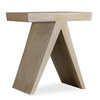 Pruitt Modern Accent Table, Side & End Table by Uttermost, 22.25" width x 24.25" height x 15.75" depth thumbnail 1