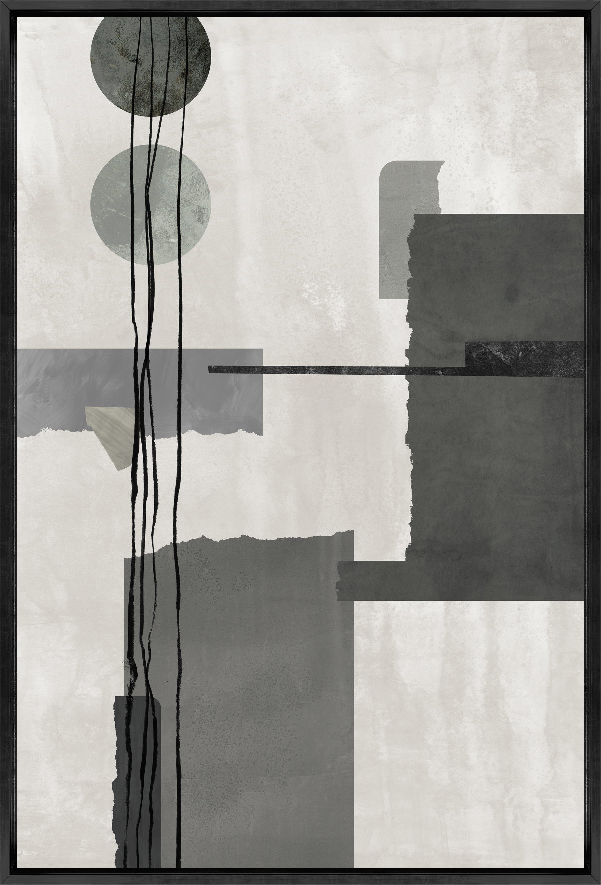 25.5 x 37.5 Organized Geometry II, Art by Leftbank Art, 25.5" width x 37.5" height View 1