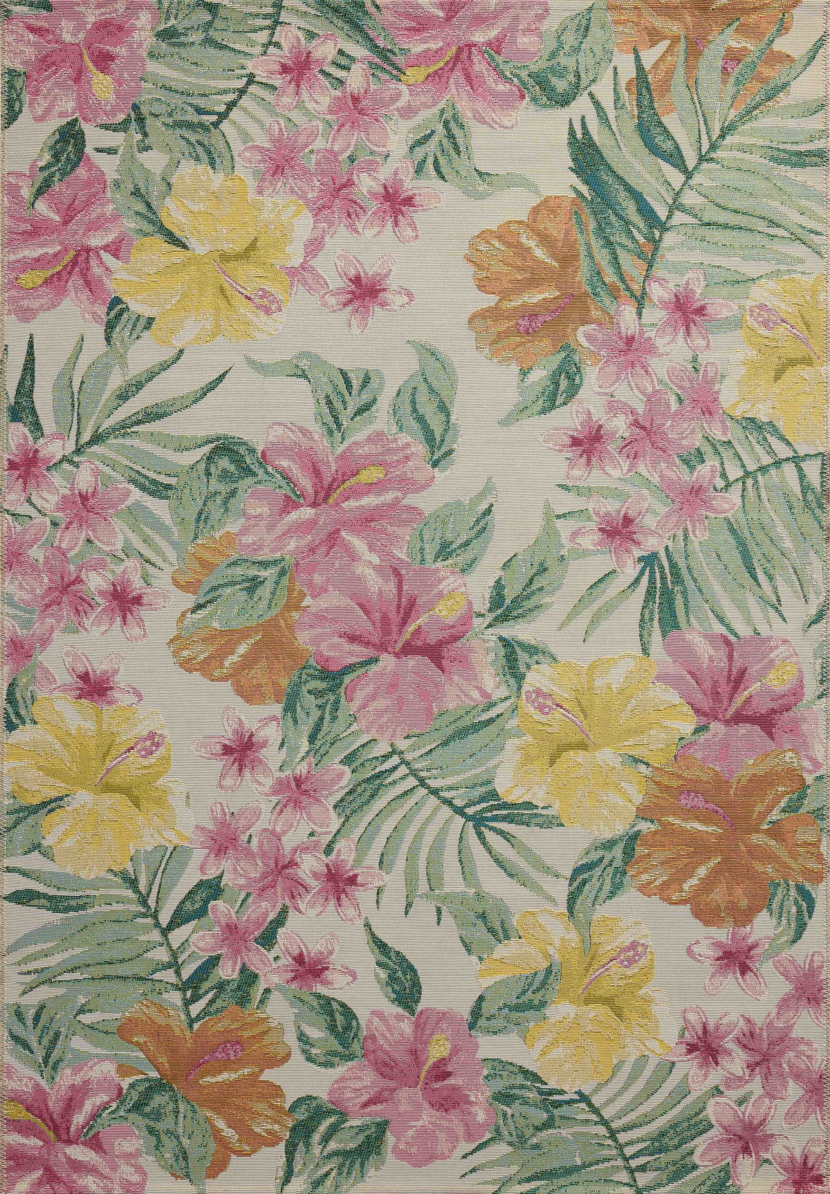 Loloi II Botanical Rug, 3'3" length x 3'3" width