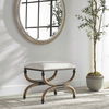 Icaria Upholstered Small Bench thumbnail 1