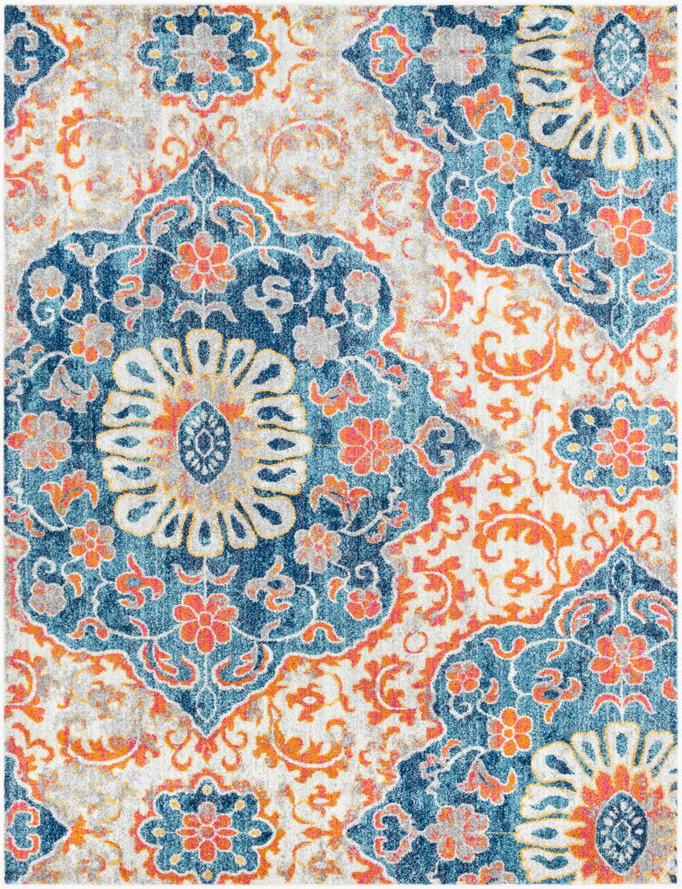 Elaziz Machine Woven Rug, by Surya, 1'3.75" length x 1'3.75" width