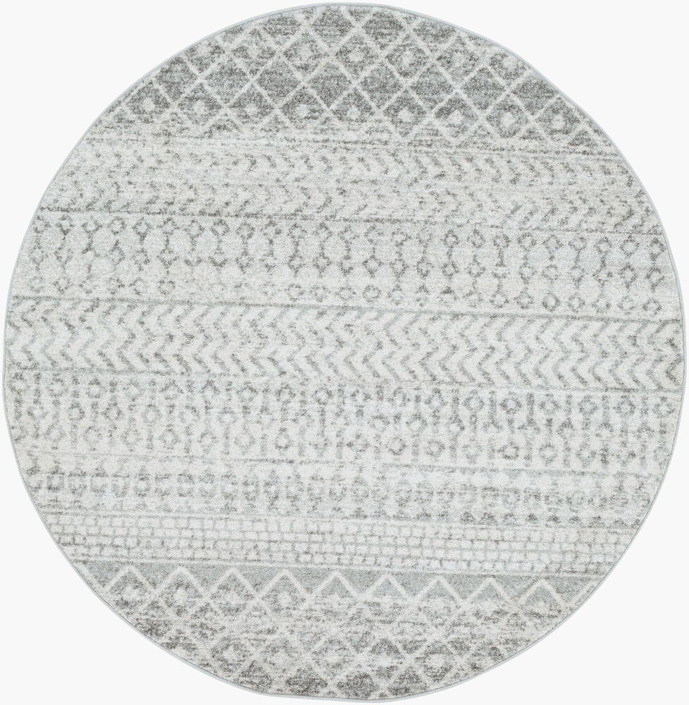 Elaziz Machine Woven Rug, by Surya, 5'2.99" length x 5'2.99" width