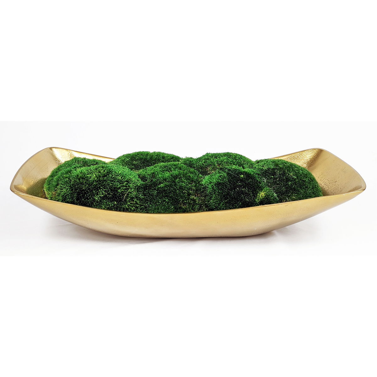 Venice Moss Centerpiece, Artificial Plants & Flower by Uttermost, 20" width x 5" height x 8" depth View 1