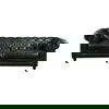 Birmingham Sofa Black Leather thumbnail 0