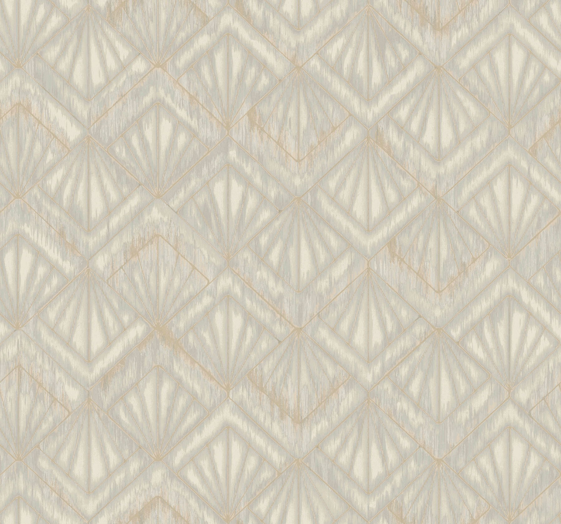 Modern Shell Grey & Beige Wallpaper large image 