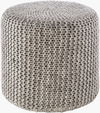 Prado Pouf, Ottoman by Surya, 19" width x 19" height thumbnail