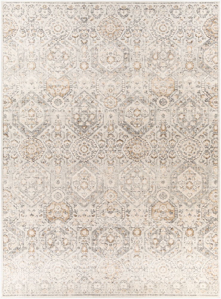 Indigo Machine Woven Rug, by Surya, 13'11.32" length x 9'8.53" width