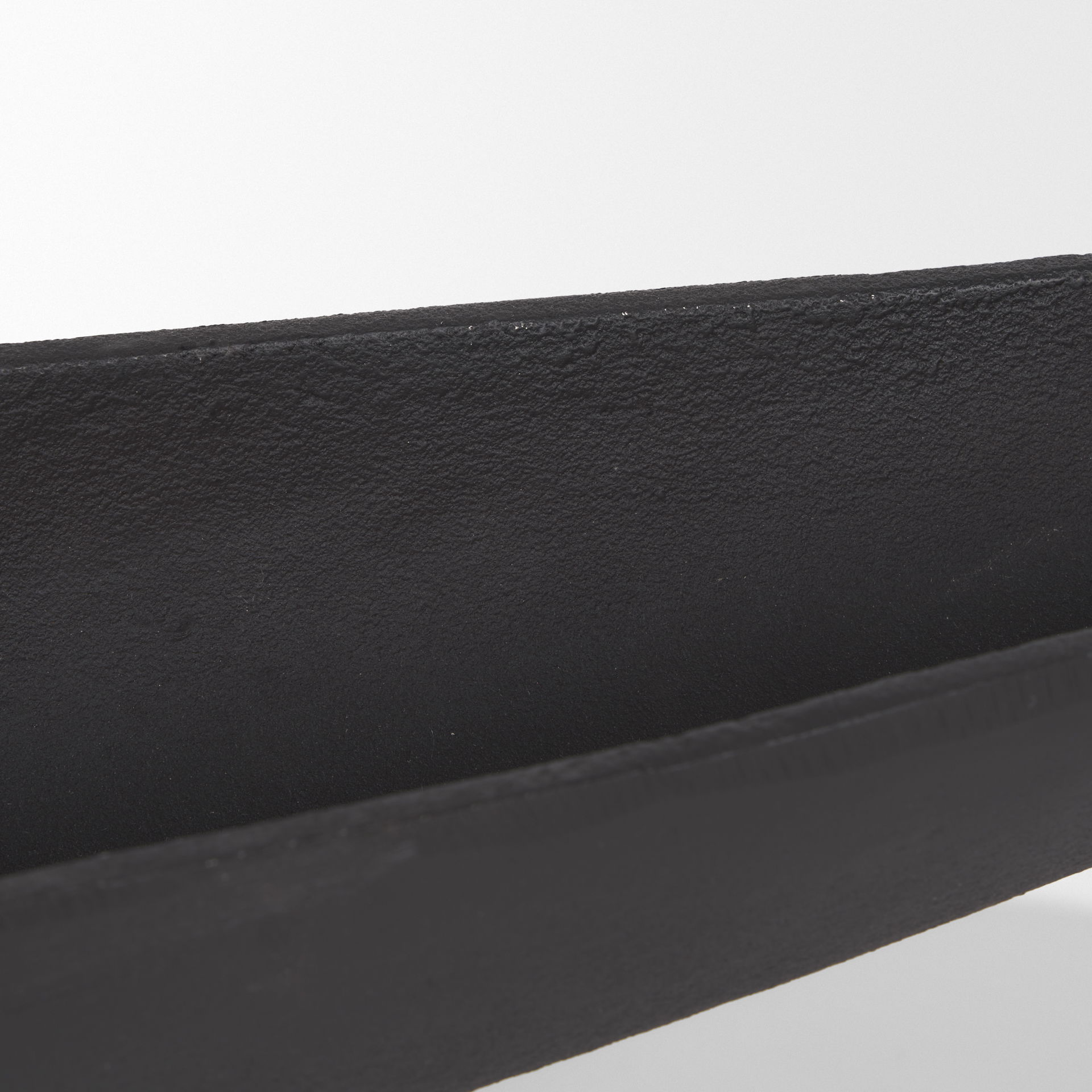 Piero Large Matte Black Metal Decorative Bowl, by Mercana, 39" length x 5" width x 4.33" height View 10