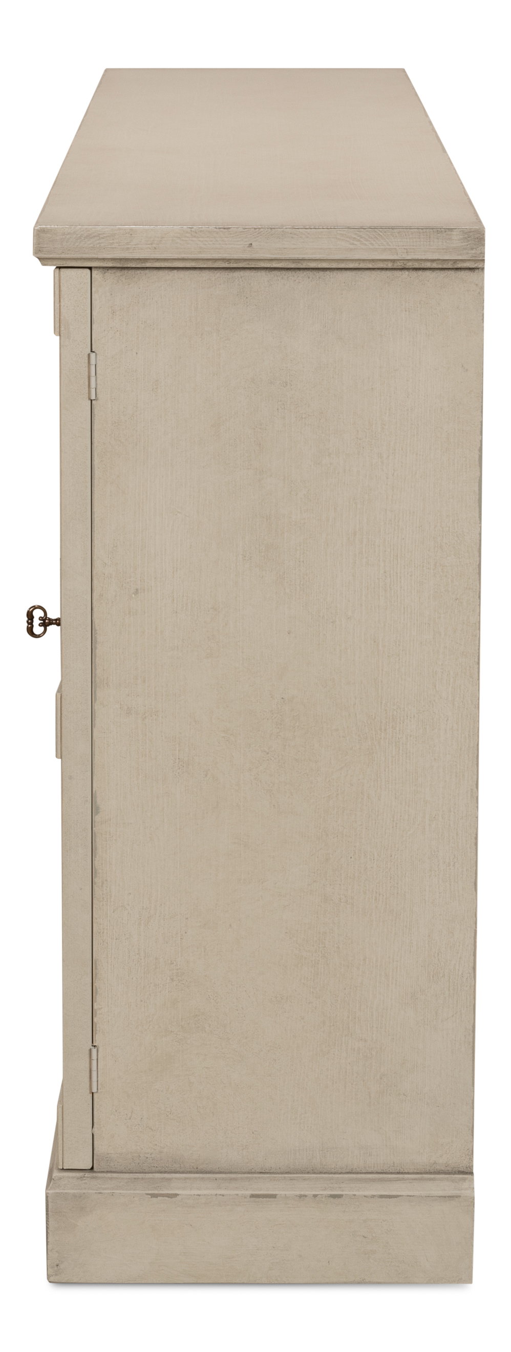 *Lionisio Buffet,75',Wash Gray,Wood Drs, Cabinets & Sideboard by Sarreid, 75" length x 15" width x 37" height View 3