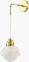 Marzia Wall Sconce, by Surya, 5" length x 5" width x 8" height thumbnail