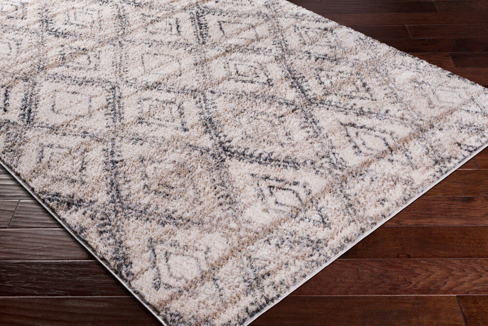Flokati Machine Woven Rug, by Surya, 2'11.43" length x 1'10.83" width