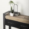 Aria 4.5L x 3.9W x 11.0H Metal and Glass Holder Object, Decorative Object by Mercana, 4.72" length x 3.94" width x 11.02" height thumbnail 3