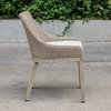 Paloma Outdoor Wicker Dining Chair, Outdoor Chair by Uttermost, 1'9.2" width x 2'8.2" height x 2'0.4" depth thumbnail 4