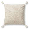 Rifle Paper Co. x Loloi No Name Pillow, Decorative Pillow, 22" length x 22" width thumbnail 1